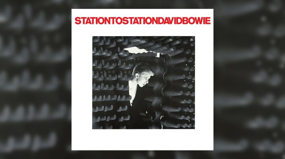 David Bowie's Station to Station album cover